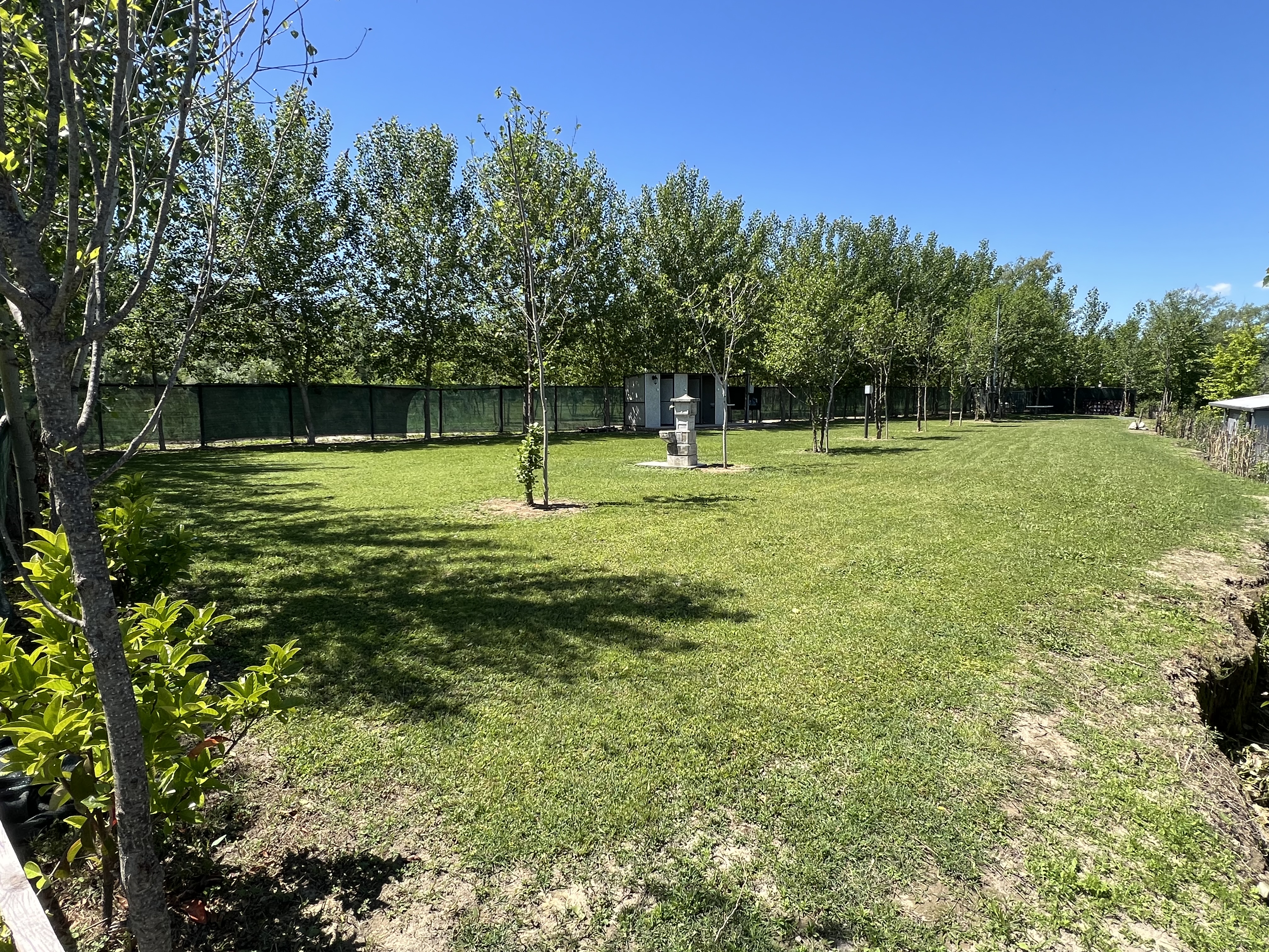River Camp Montenegro riverside camping on the Morača River — north view